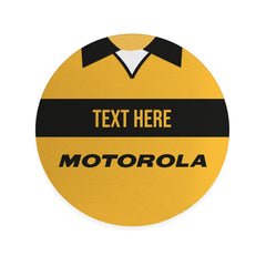 Livingston 2001 Home Shirt - Personalised Drink Coaster - Square Or Circle