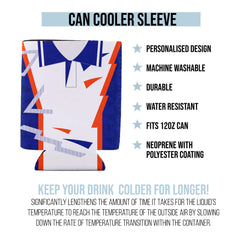 Luton 1992 Home Shirt - Personalised Drink Can Cooler