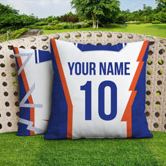Luton - 1992 Home Shirt - 45cm or 61cm Retro Showerproof Outdoor Cushion