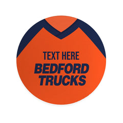 Luton 1983 Away Shirt - Personalised Drink Coaster - Square Or Circle