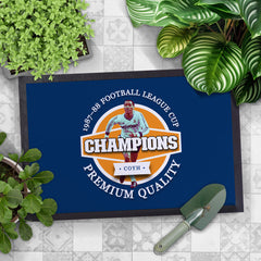 Luton League Cup  - Football Legends - Door Mat -60cm X 40cm