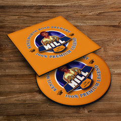 Luton Ricky Hill - Football Coaster - Square Or Circle
