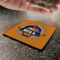 Luton Ricky Hill - Football Coaster - Square Or Circle