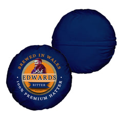 Luton Rob Edwards - Football Legends - Circle Cushion 14inch