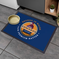 Luton Rob Edwards  - Football Legends - Door Mat -60cm X 40cm