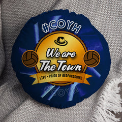 Luton We re the Town - Football Legends - Circle Cushion 14inch