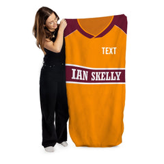 Motherwell 1987 Home Shirt - Personalised Lightweight, Microfibre Retro Beach Towel