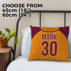 Motherwell 1987 Home Shirt - 45cm or 61cm Retro Cushion