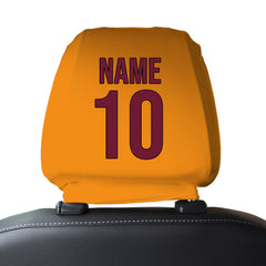 Motherwell 1987 Home - Retro Football Shirt - Pack of 2 - Car Seat Headrest Covers