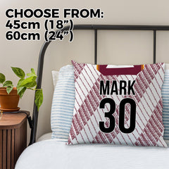 Motherwell 1992 Away Shirt - 45cm or 61cm Retro Cushion