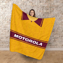 Motherwell Retro 1994 Home - Personalised Retro Fleece Blanket 150cm X 150cm