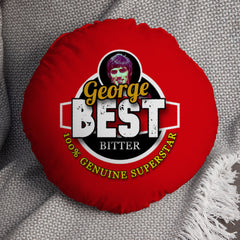 Manchester Red Best - Football Legends - Circle Cushion 14inch