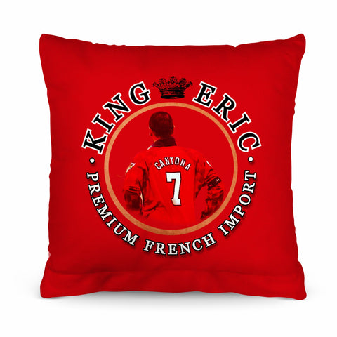 Manchester Red Cantona - Football Legends - Cushion 10inch