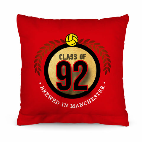 Manchester Red Class of 92 - Football Legends - Cushion 10inch
