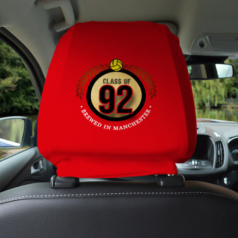 Manchester Red Class of 92 - Football Legends - Headrest Cover