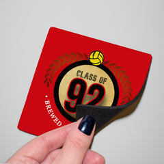 Manchester Red Class of 92 - Football Coaster - Square Or Circle