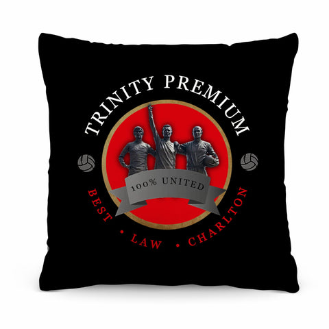 Manchester Red Trinity - Football Legends - Cushion 10inch