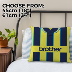 Man City - 1998 Away Shirt - 45cm or 61cm Retro Cushion