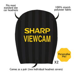 Man United 1994 Away - Retro Football Shirt - Pack of 2 - Car Seat Headrest Covers