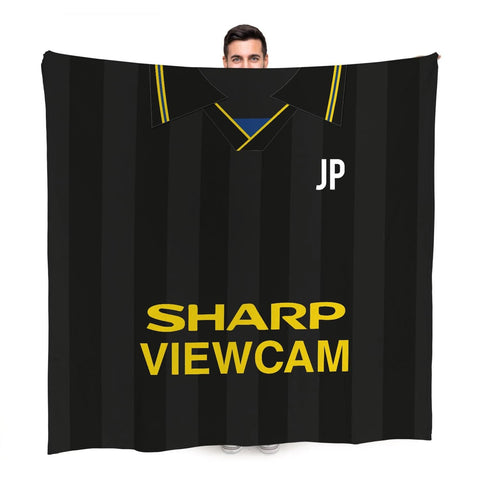 Manchester United FC - 1994 Away Shirt - Retro Fleece Blanket