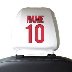 Man United 1999 Away - Retro Football Shirt - Pack of 2 - Car Seat Headrest Covers