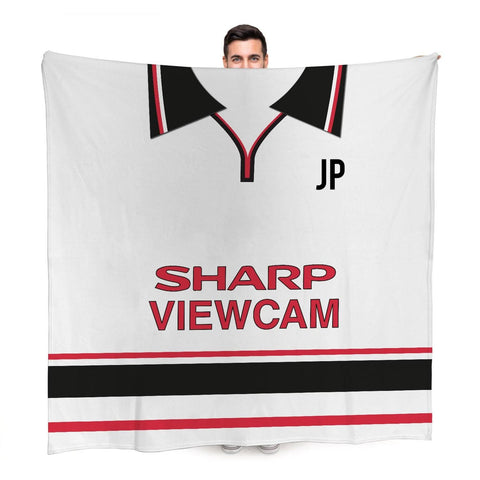 Manchester United FC - 1999 Away Shirt - Retro Fleece Blanket