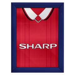 Personalised Man United - 1999 Home Shirt - A4 Metal Sign Plaque