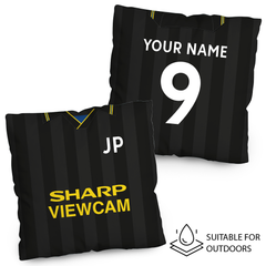 Manchester - 1994 Away Shirt - 45cm or 61cm Retro Showerproof Outdoor Cushion