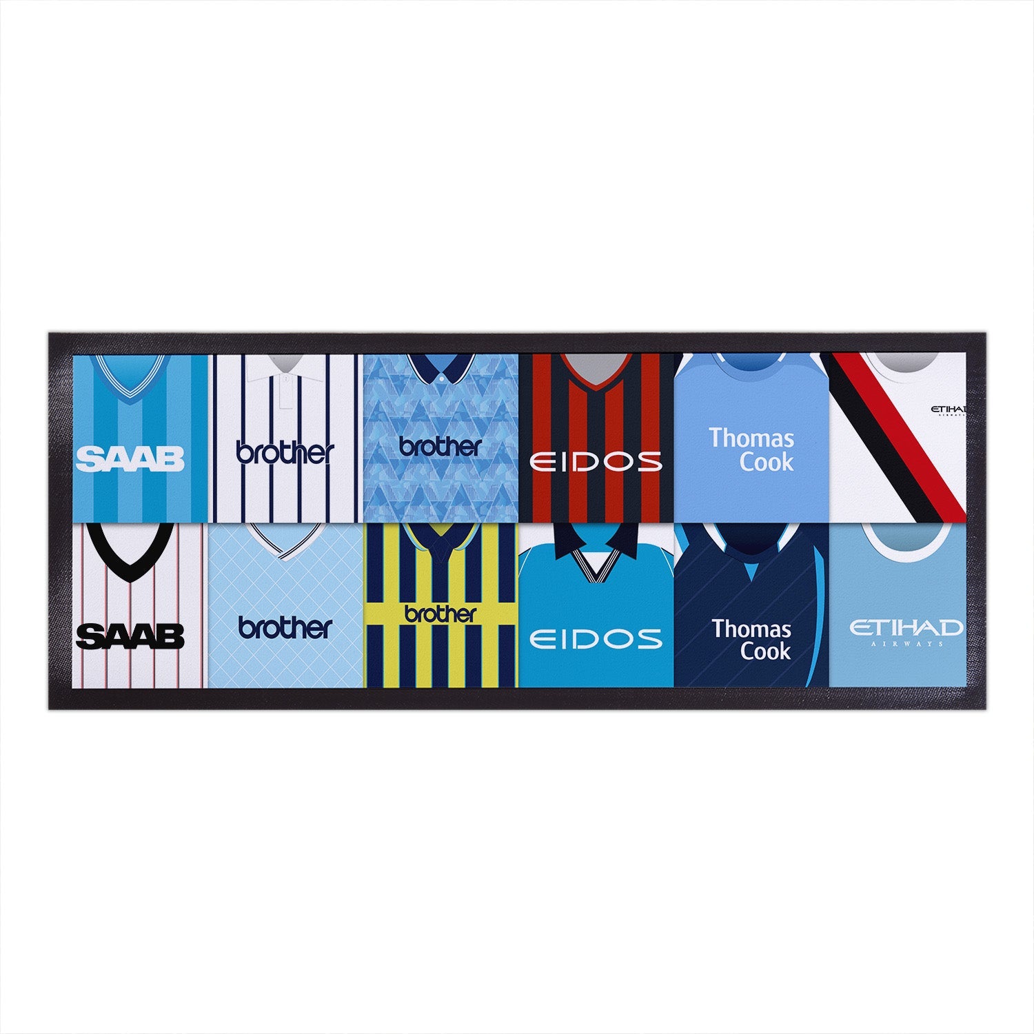 Manchester Blue Kit Montage - Bar Runner