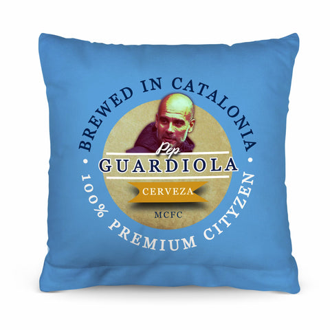 Manchester BlueGuardiola - Football Legends - Cushion 10inch