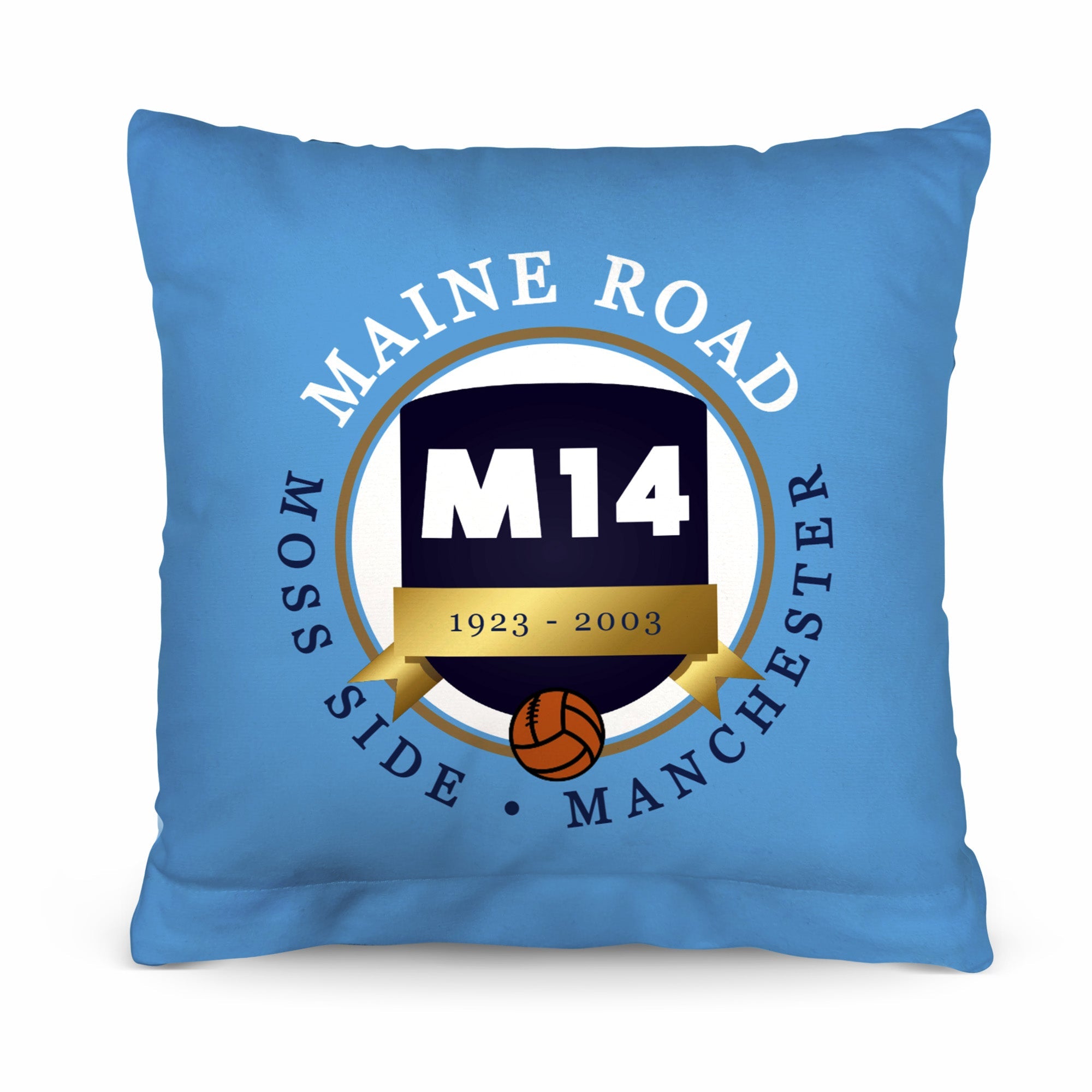 Manchester BlueMaine Road - Football Legends - Cushion 10inch
