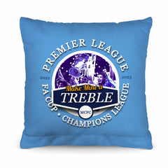 Manchester BlueTreble - Football Legends - Cushion 10inch