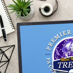 Manchester Blue Treble  - Football Legends - Door Mat -60cm X 40cm