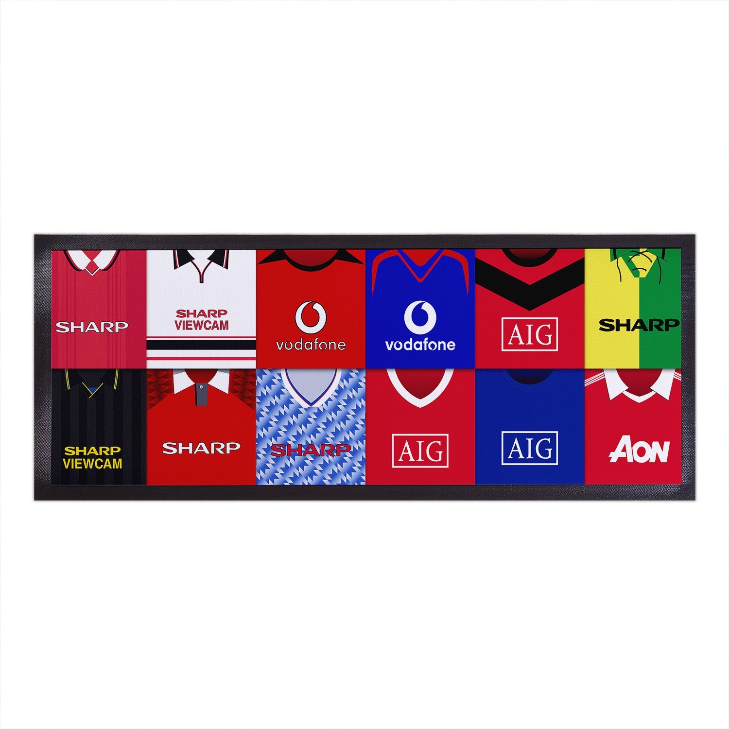 Manchester Red Kit Montage - Bar Runner