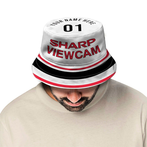 Manchester Red Retro 1999 Away - Retro Bucket Hat