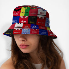 Manchester Red Kit Montage - Bucket Hat
