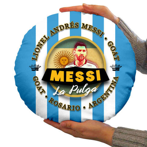 Argentina Messi  - Legend Collection - Circle Cushion 14inch