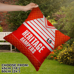 Middlesbrough - 1990 Home Shirt - 45cm or 61cm Retro Showerproof Outdoor Cushion