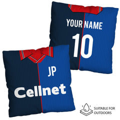 Middlesbrough - 1997 Away Shirt - 45cm or 61cm Retro Showerproof Outdoor Cushion