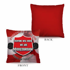 Middlesbrough Everywhere - Football Legends - Cushion 10inch