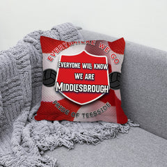 Middlesbrough Everywhere - Football Legends - Cushion 10inch