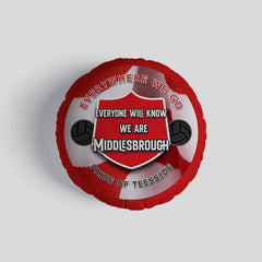 Middlesbrough Everywhere - Football Legends - Circle Cushion 14inch