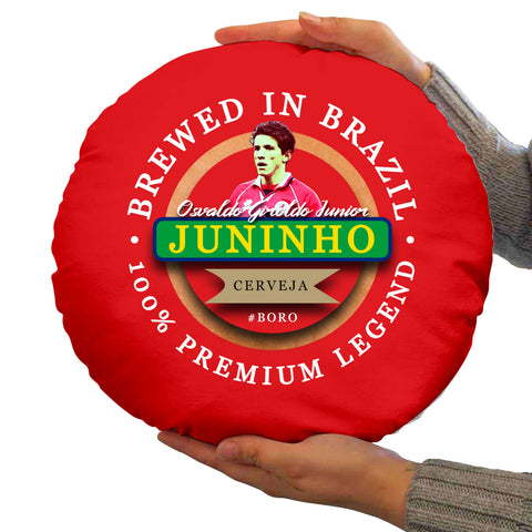 Middlesbrough Juninho - Football Legends - Circle Cushion 14inch