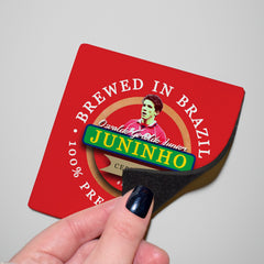 Middlesbrough Juninho - Football Coaster - Square Or Circle