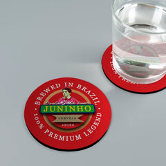 Middlesbrough Juninho - Football Coaster - Square Or Circle
