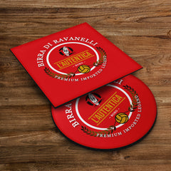 Middlesbrough Ravanelli - Football Coaster - Square Or Circle