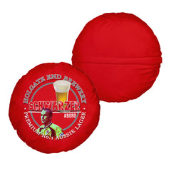 Middlesbrough Schwarzer - Football Legends - Circle Cushion 14inch