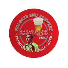Middlesbrough Schwarzer - Football Coaster - Square Or Circle