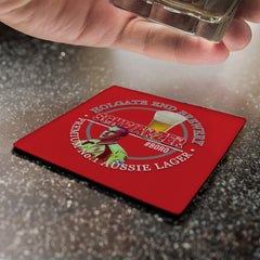 Middlesbrough Schwarzer - Football Coaster - Square Or Circle