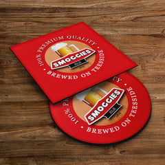 Middlesbrough Smoggies - Football Coaster - Square Or Circle
